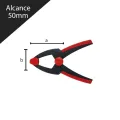Pinza de sujeción CLIPPIX XC - BESSEY® 50mm