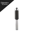 Fresa para madera Recta con rodamiento diámetro  9,5mm