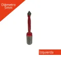 Broca para Madera Pasante 5x70mm izquierda