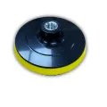 Base Velcro 4 1/2'' Mas Perno M14 Esmeril Angular / Taladro 