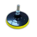 Base Velcro 4 1/2'' Mas Perno M14 Esmeril Angular / Taladro 