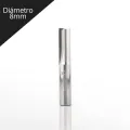 Fresa para madera Recta  diámetro 8mm