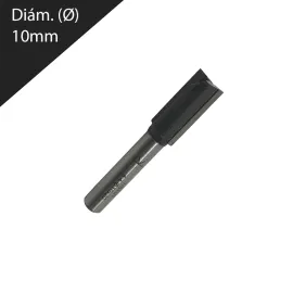 Imagen Fresa para madera Recta diámetro 10mm