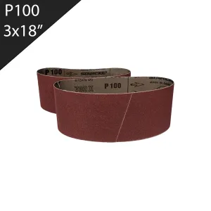Imágen Lija de Banda 3x18'' (76x457mm) Grano 100