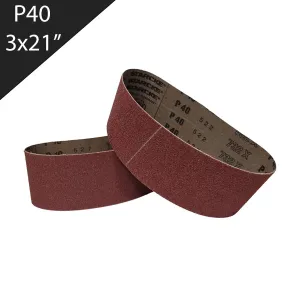 Imágen Lija de Banda 3x21'' (76x533mm) Grano 40