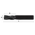 Fresa para madera Helicoidal terminación diámetro 10mm