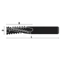 Fresa para madera Helicoidal desbaste diámetro 12mm
