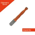 Broca para Madera Plana /Ciega 8x70mm izquierda