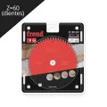 Disco Sierra Circular 7 1/4 (184mm) Z=60 Panel Laminado Freud