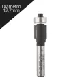 Fresa para madera Recta con rodamiento Z2 diámetro 12,7mm
