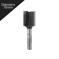 Fresa para madera Recta para Acanalar Z2 diámetro 16mm