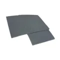 Esponja de fibra Abrasiva Gris