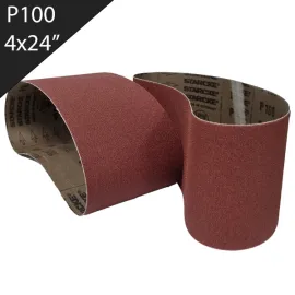 Imagen Lija de Banda 4x24'' (102x610mm) Grano 100