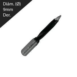 Imagen Broca para Madera Pasante 9x70mm derecha