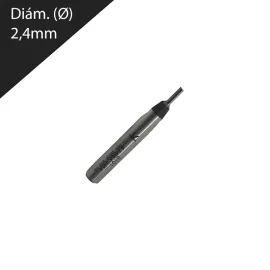 Imagen Fresa para madera Recta diámetro 2,4mm
