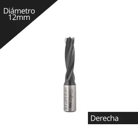 Imagen Broca para madera Plana /Ciega 12 x 70mm derecha