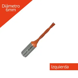 Imagen Broca para Madera Plana /Ciega 6mm izquierda Corta