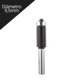 Imagen Fresa para madera Recta con rodamiento diámetro  9,5mm