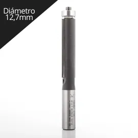 Imagen Fresa para madera Recta con rodamiento  diámetro 12,7 