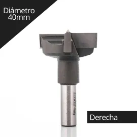 Imagen Broca Herraje Para madera 40mm Derecha