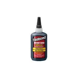Titebond Cianoacrilato InstantBond JET BLACK 56,8gr
