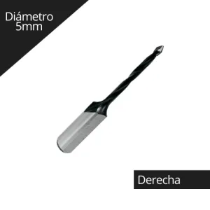 Imágen Broca para Madera Pasante 5x70mm derecha
