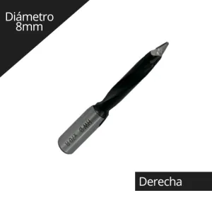 Imágen Broca para Madera Pasante 8x70mm derecha