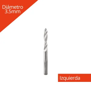 Imágen Broca Para Madera Helicoidal Klein 3.5mm Izquierda