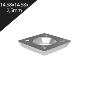 Imágen Cuchillo Intercambiable 14,58x14,58x2,5mm
