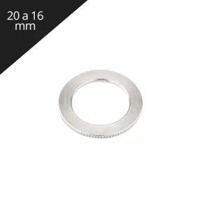 Imágen Anillo de Reducción de 20 a 16mm