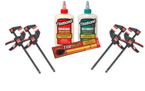 Familias de adhesivos Titebond para madera