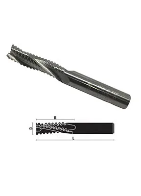 Router Helicoidal desbaste diametro-10mm