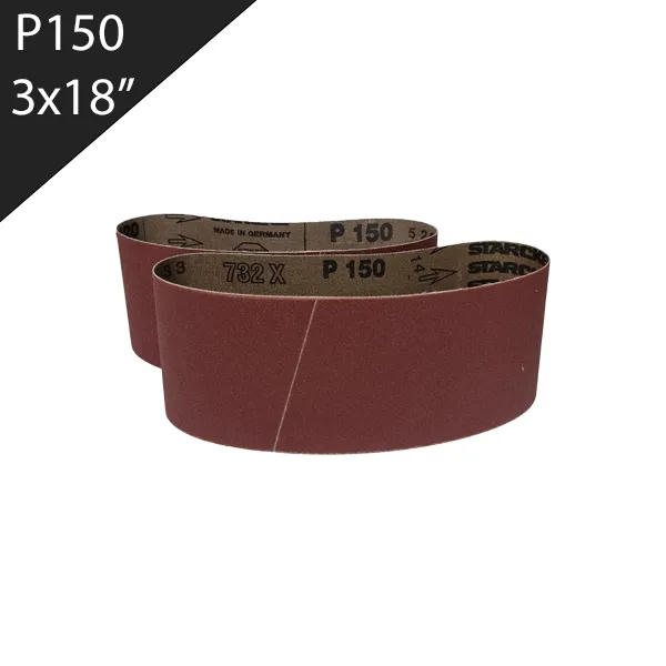 Lija de Banda 3x18'' (76x457mm) Grano 150