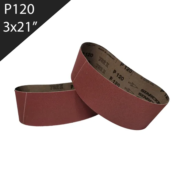 Lija de Banda 3x21'' (76x533mm) Grano 120
