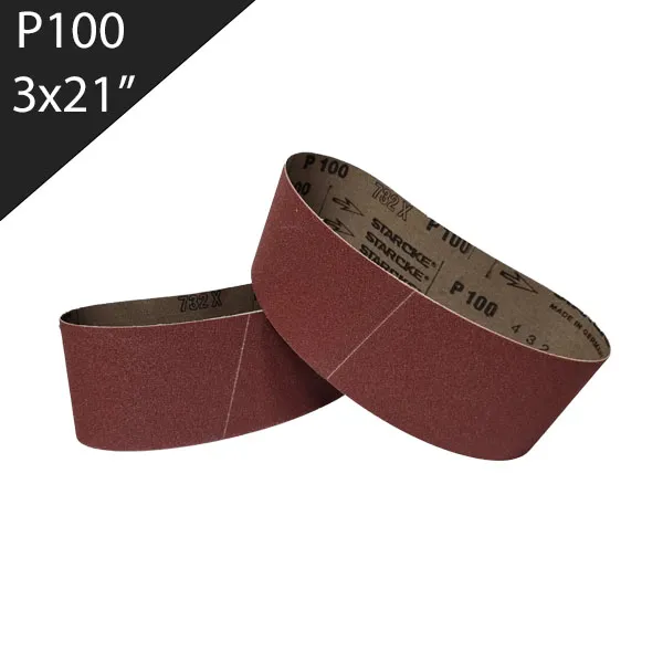 Lija de Banda 3x21'' (76x533mm) Grano 100