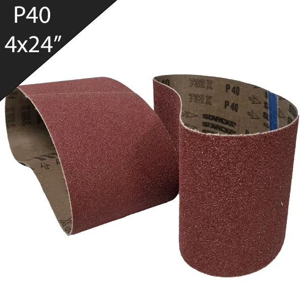 Lija de Banda 4x24'' (102x610mm) Grano 40