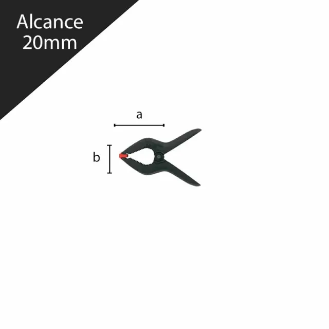 Pinza de sujeción CLIPPIX XC - BESSEY® 20mm