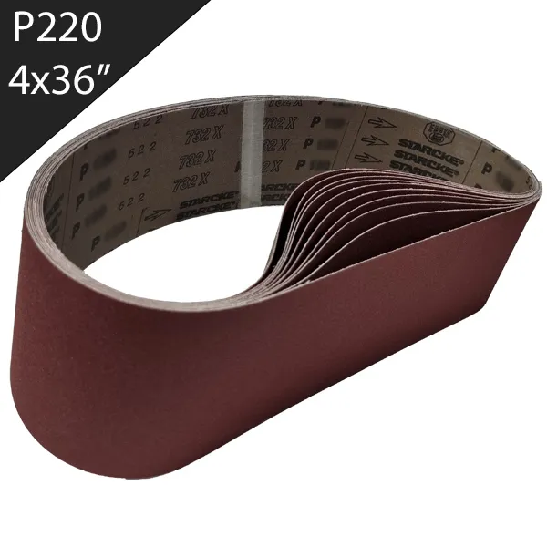 Lija de Banda 4x36'' (102x914mm) Grano 220