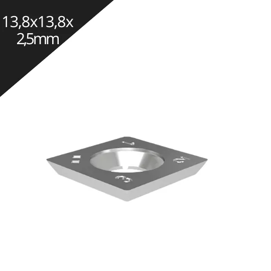 Cuchillo Intercambiable 13,8x13,8x2,5mm