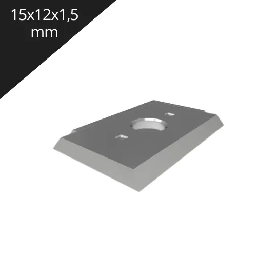 Cuchillo Intercambiable 15x12x1,5mm