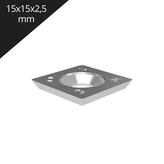 Cuchillo Intercambiable 15x15x2,5mm