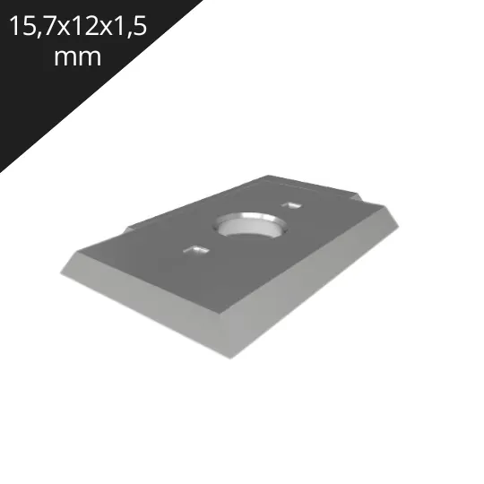 Cuchillo Intercambiable 15,7x12x1,5mm