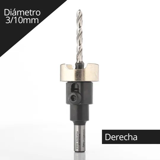 Broca Avellanadora Diametro 3/10