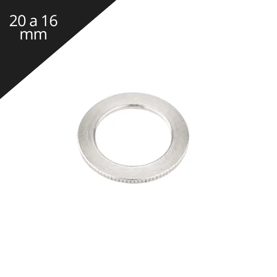 Anillo de Reducción de 20 a 16mm