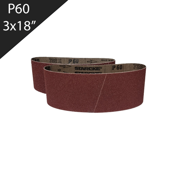 Imagen Lija de Banda 3x18'' (76x457mm) Grano 60