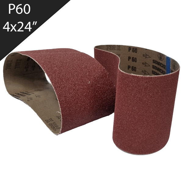 Imágen Lija de Banda 4x24'' (102x610mm) Grano 60