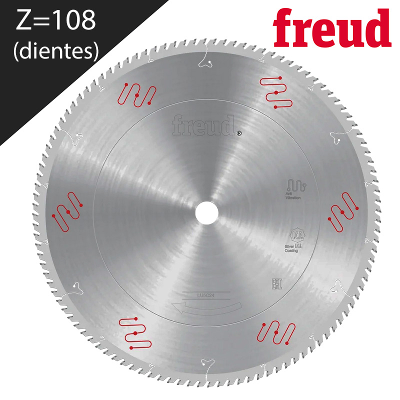 Imagen Sierra trapecio plano Aluminio Diám. 450mm