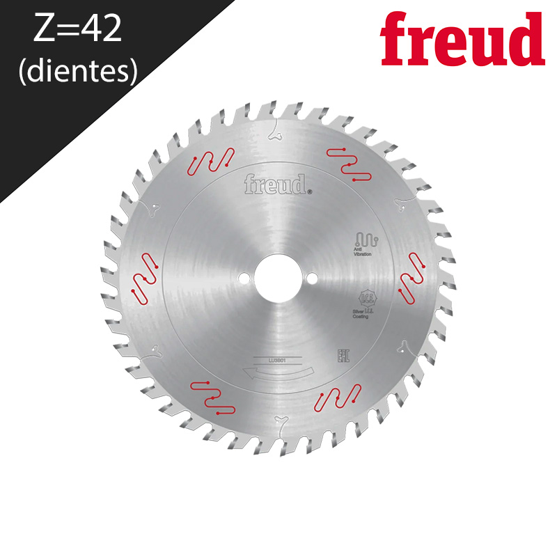 Imagen Sierra diente pecho hueco Positivo Diám. 220mm