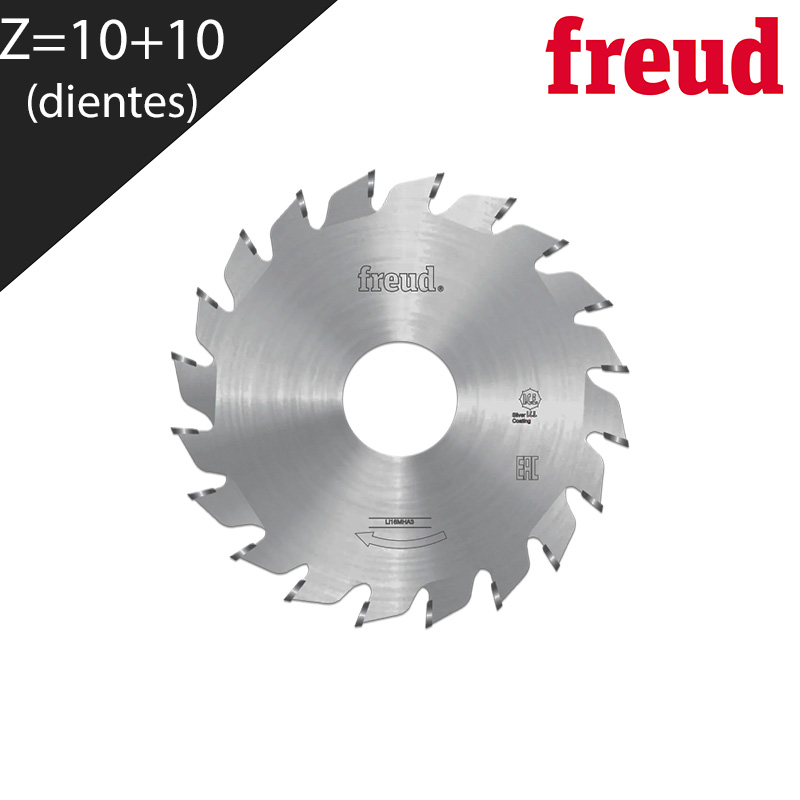 Imagen Incisor 2 cuerpos Diám. 80mm 10+10