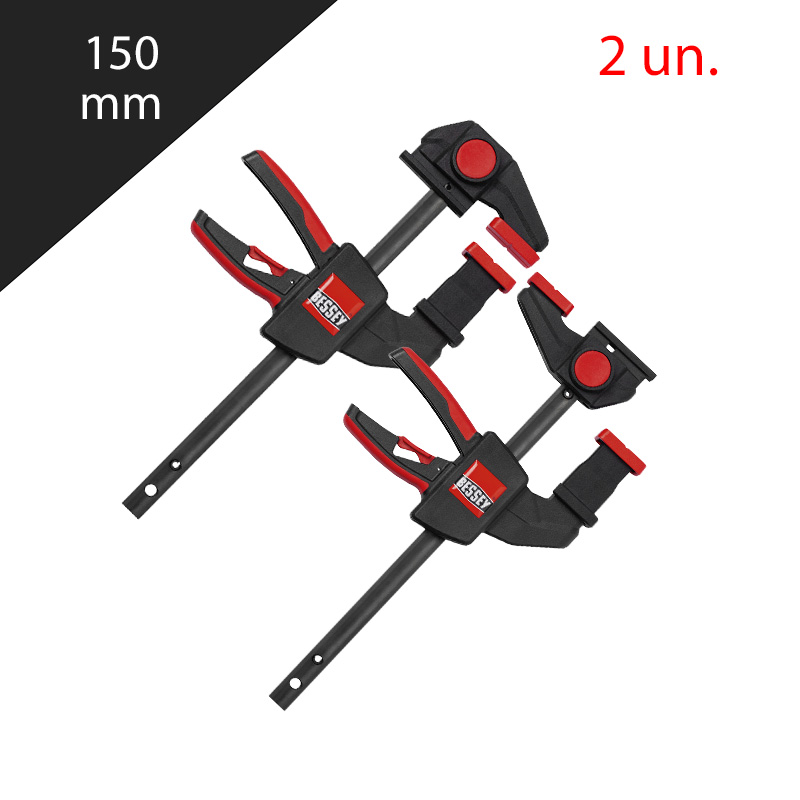 Prensa Rápida para Guía Sierra Circular EZR 150mm Bessey (2 unidades)